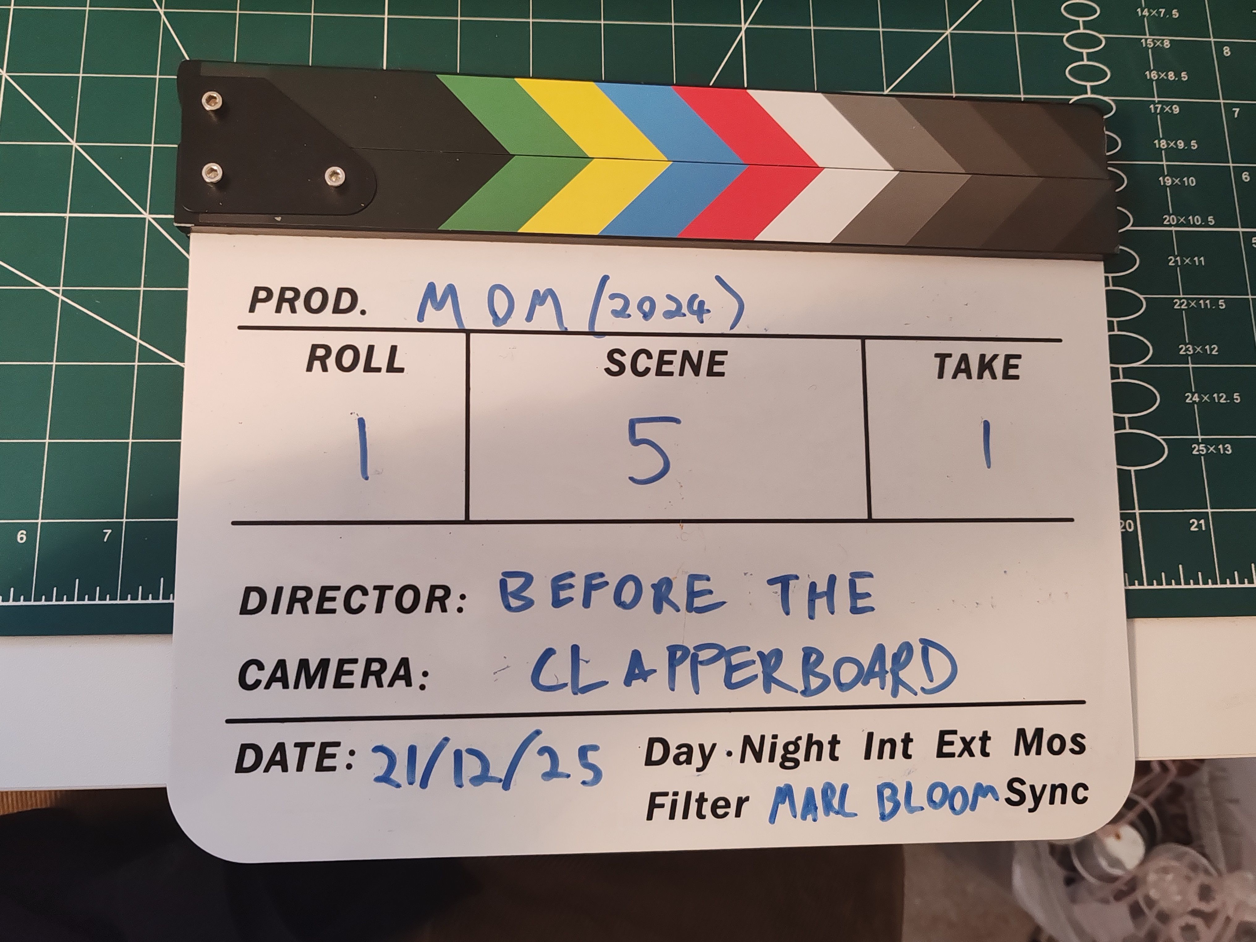 Before The Clapperboard