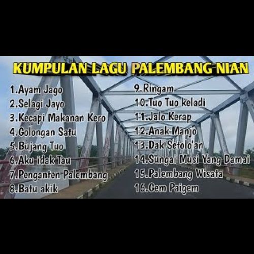 Palembang Folk Songs